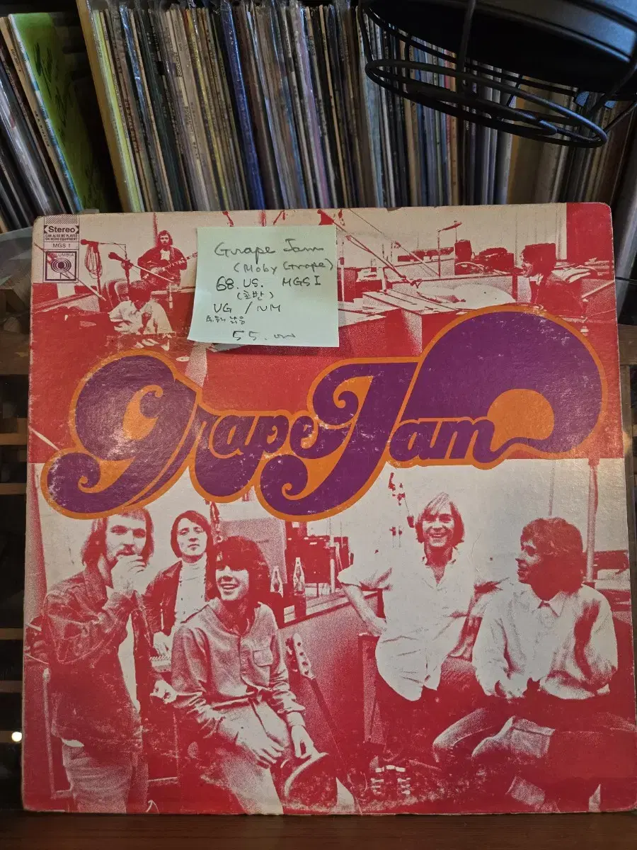 Moby Grape.grape jam.68.US.초반lp