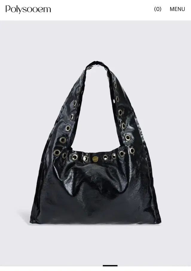 Polysooem EYELET METALLIC SHOULDER BAG