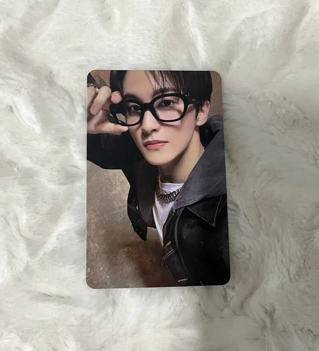 nct nct127 mark walk walk poster glassesmark photocard