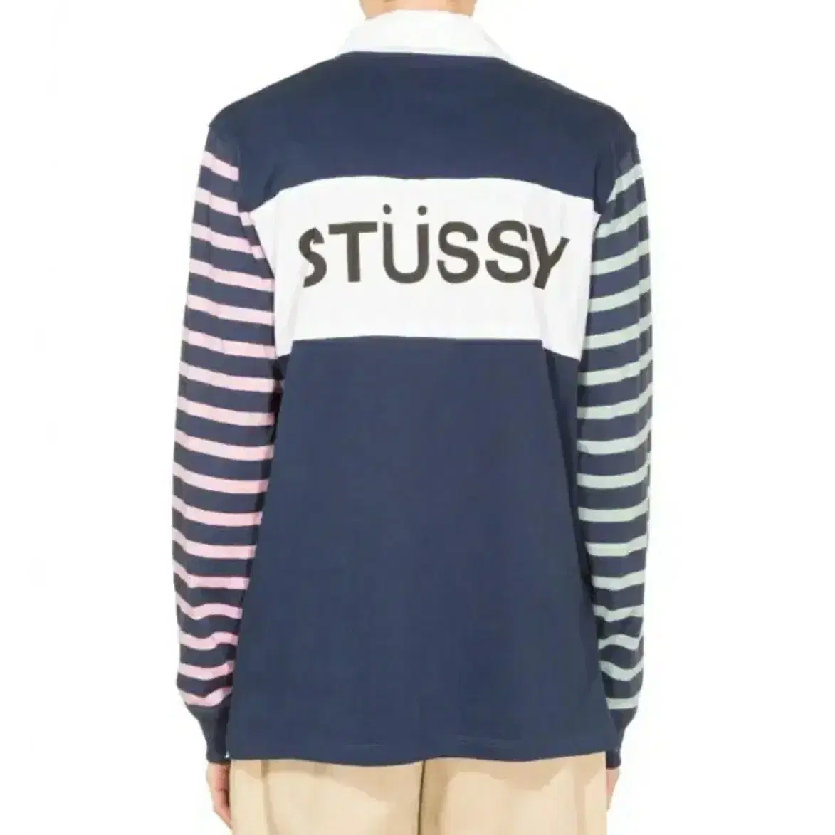 (XL)Stussy 스투시 스트라이프 PK 럭비티셔츠 롱슬리브