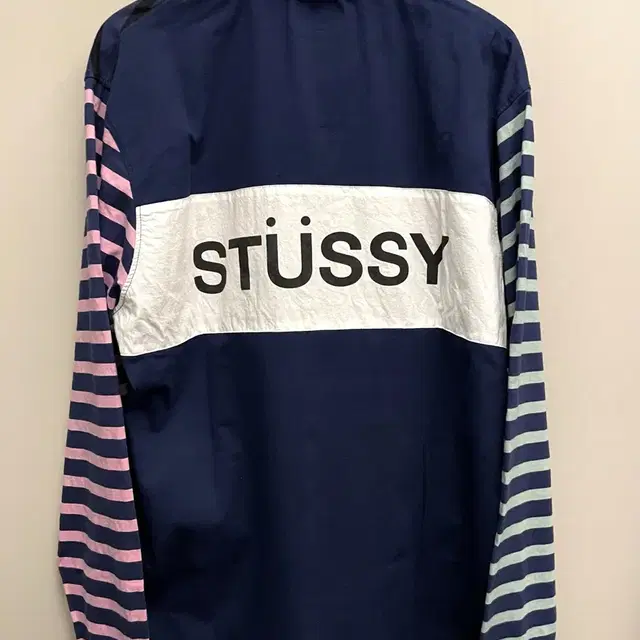 (XL)Stussy 스투시 스트라이프 PK 럭비티셔츠 롱슬리브