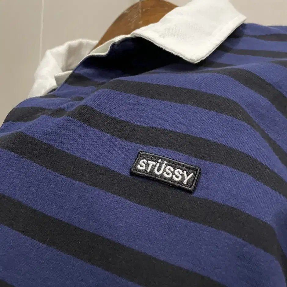 (XL)Stussy 스투시 스트라이프 PK 럭비티셔츠 롱슬리브