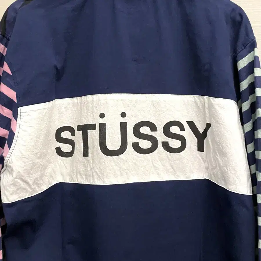 (XL)Stussy 스투시 스트라이프 PK 럭비티셔츠 롱슬리브