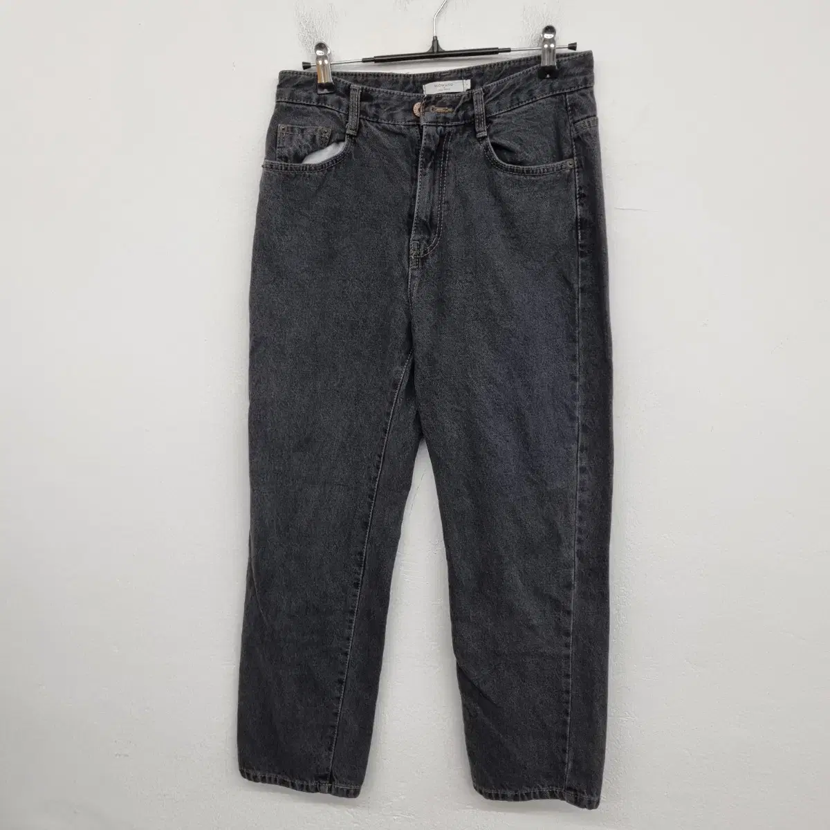 [27 inch] SLOWAND Washed Denim Pants