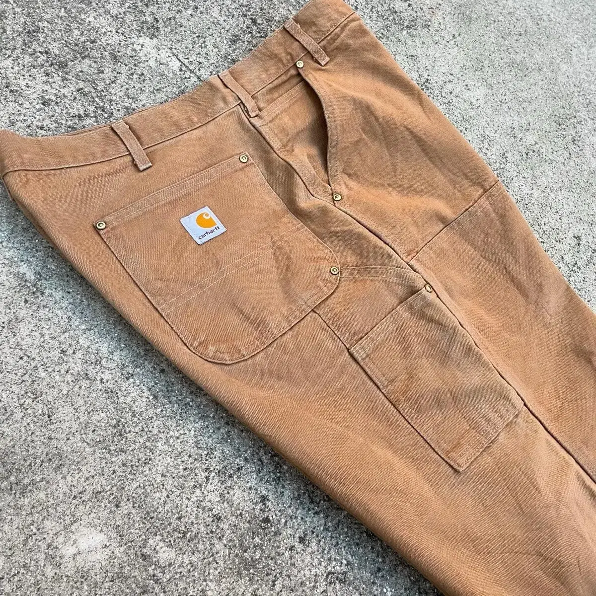 USA Carhartt 더블니 워크 팬츠 (38)