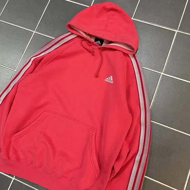 ADIDAS [L] 아디다스 삼선 스웻후디