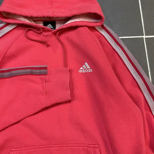 ADIDAS [L] 아디다스 삼선 스웻후디