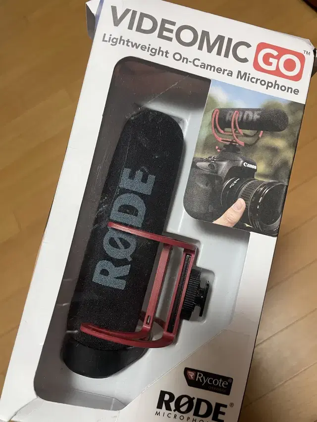 RODE VideoMic Go 로데 비디오마이크 고