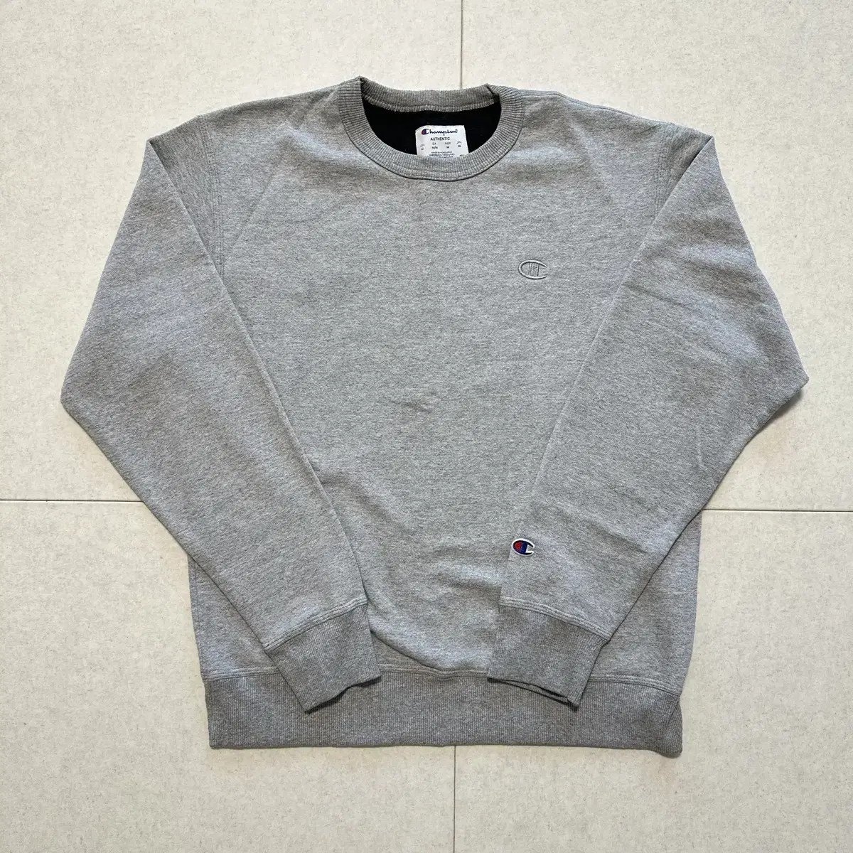 [Size 100] Champion Top-to-Bottom Gray