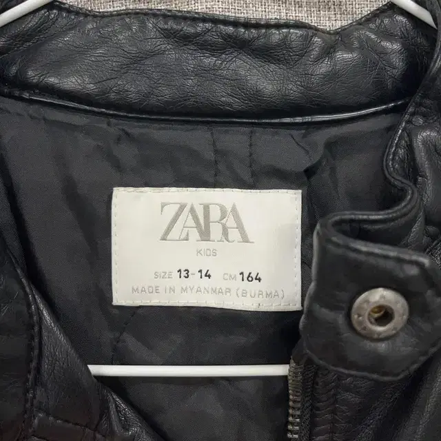 자라 ZARA 항공자켓 가죽자켓 90 K04577