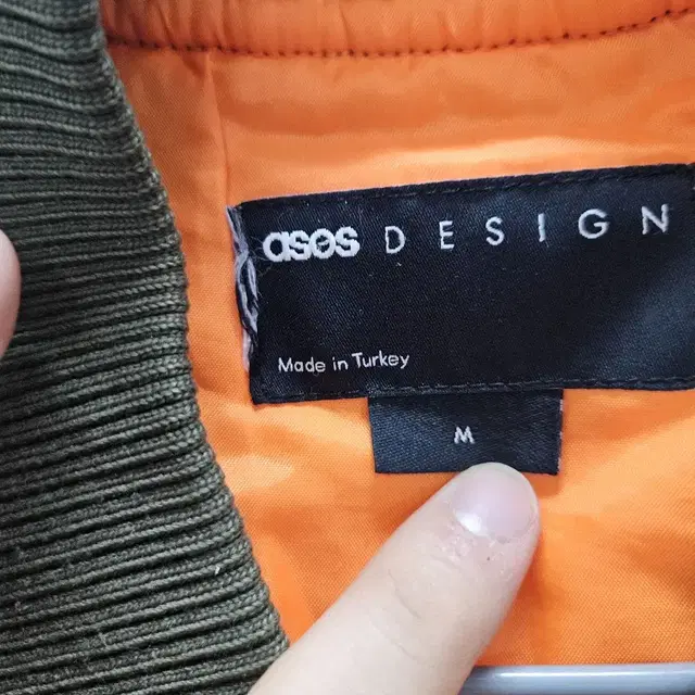 M Asos 디자인 항공 점퍼