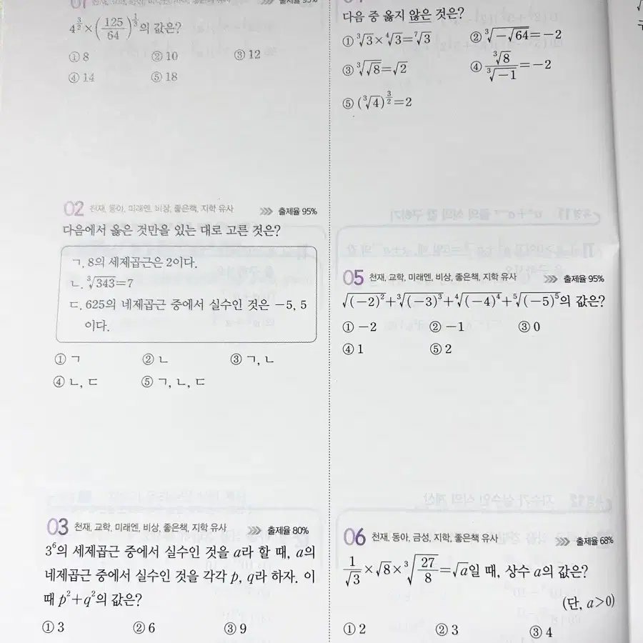 [새상품] 수학1 다품 문제집