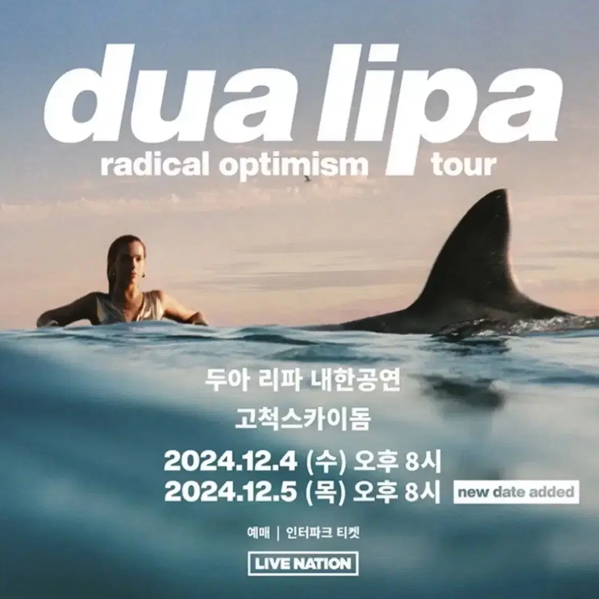 두아리파 두알리파 12/5 지정석R 1매 정가보다 싸게