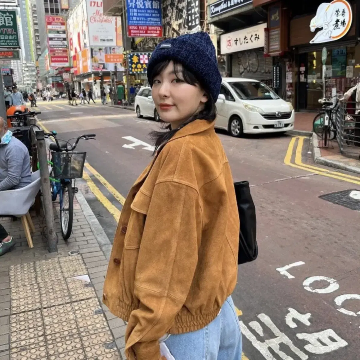 시야쥬 스웨이드 자켓 SIOT4050 suede trucker jacke