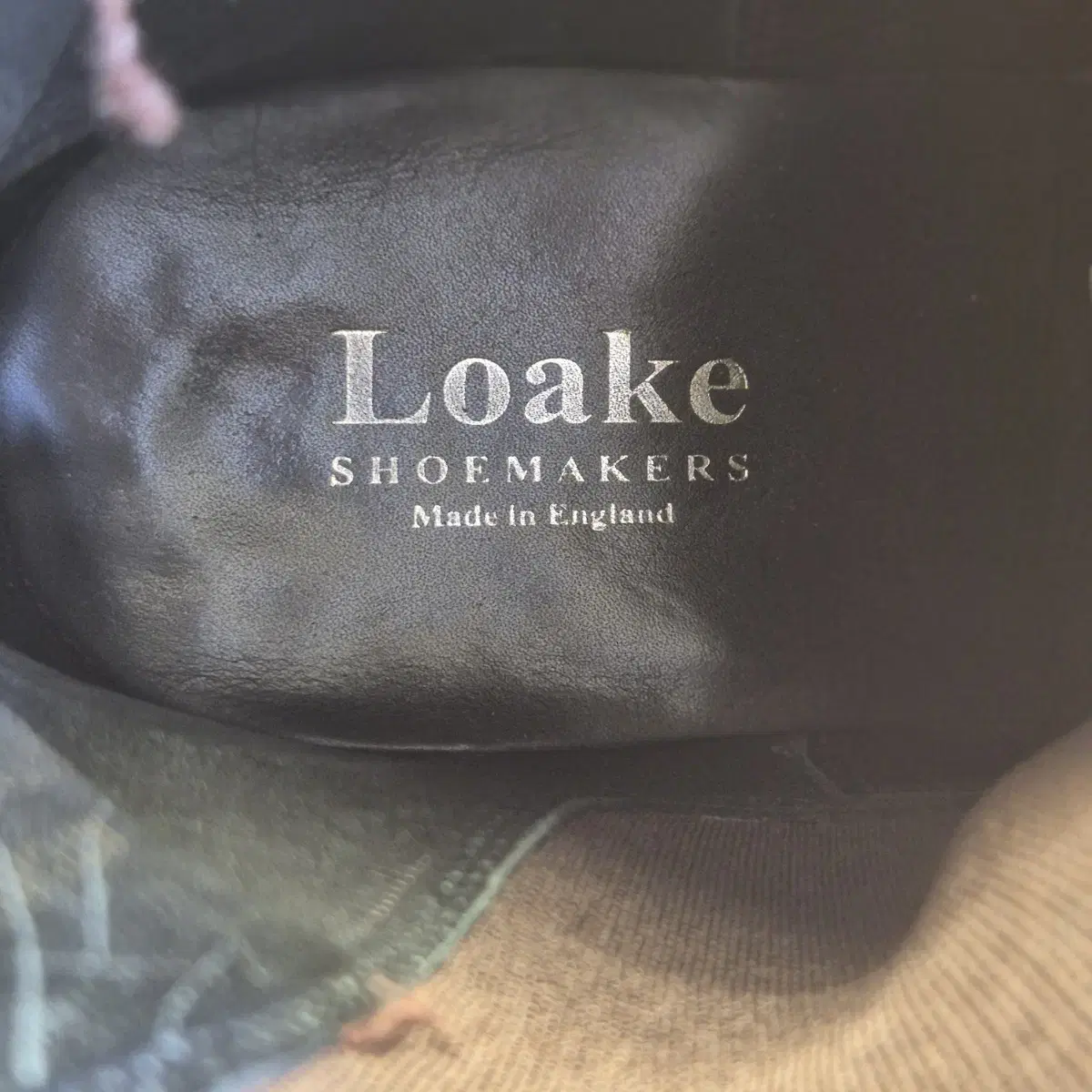 (동영상참고)250-255 정품 로크Loake 남자첼시부츠