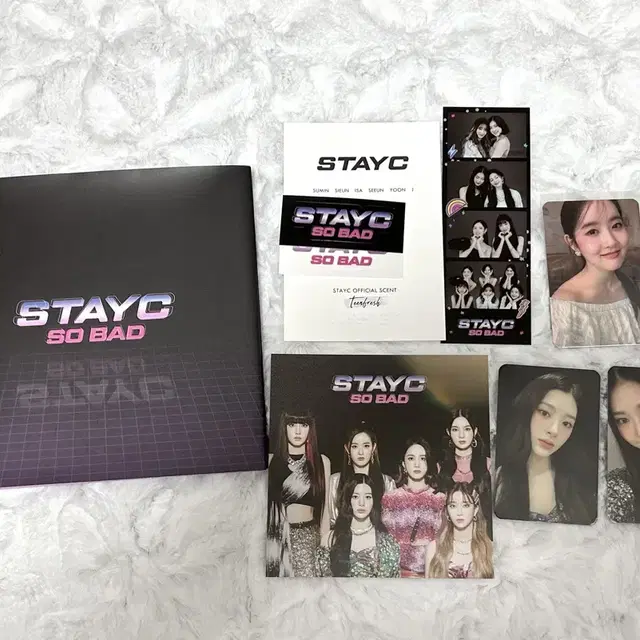 스테이씨 STAYC so bad 앨범 포카 등 전부 포함