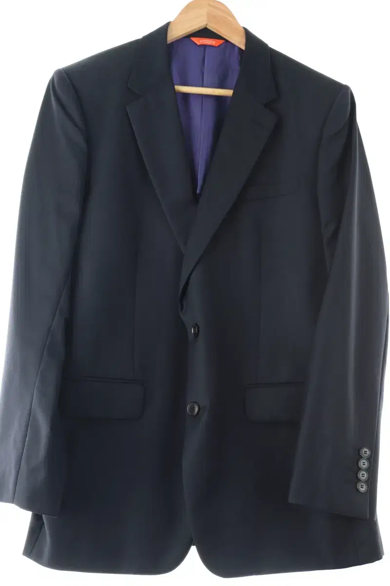 (L) Cambridge Members Suit Jacket Blazer Black Wool Momo-F15E