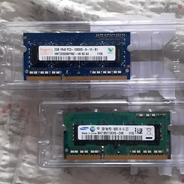 노트북용 DDR3 PC3 램 2기가