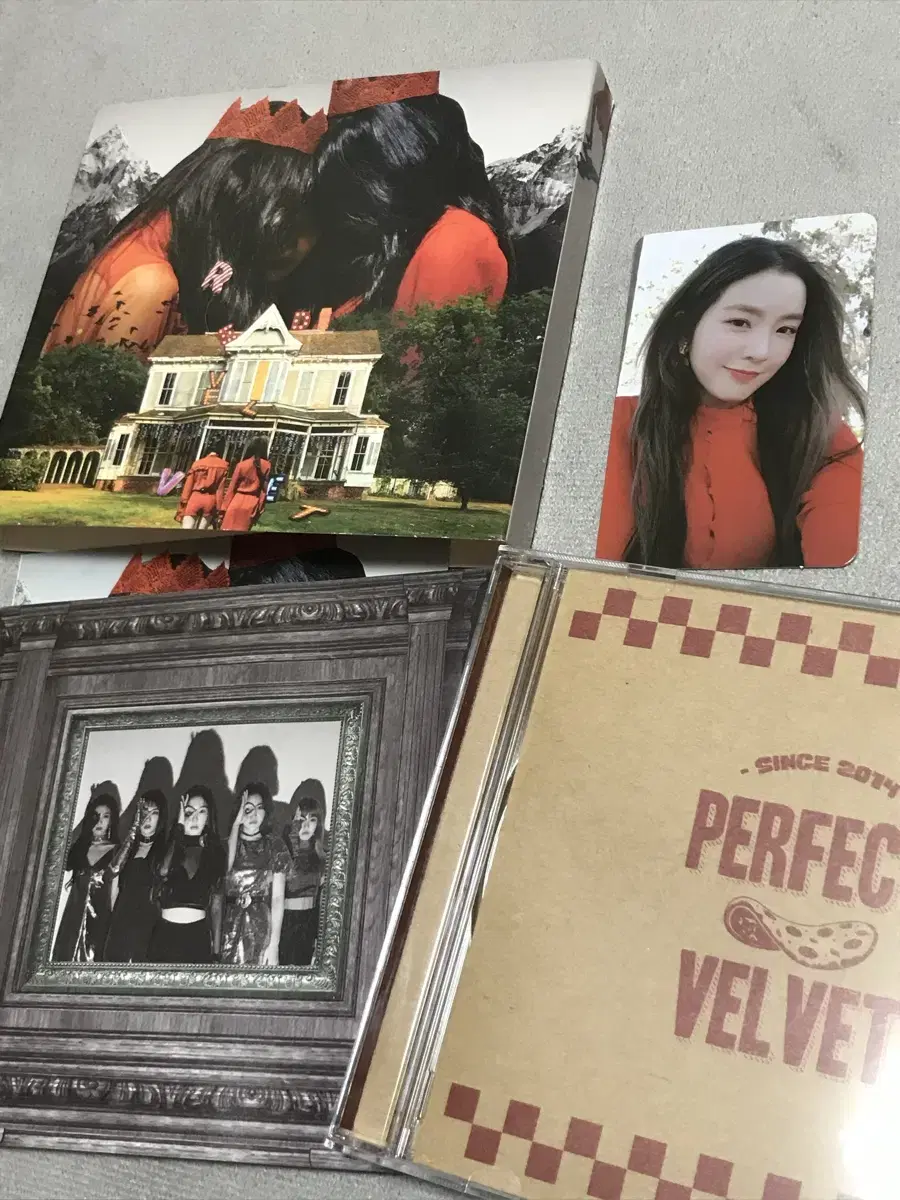 Pikaboo irene album photocard incl. photocard wts