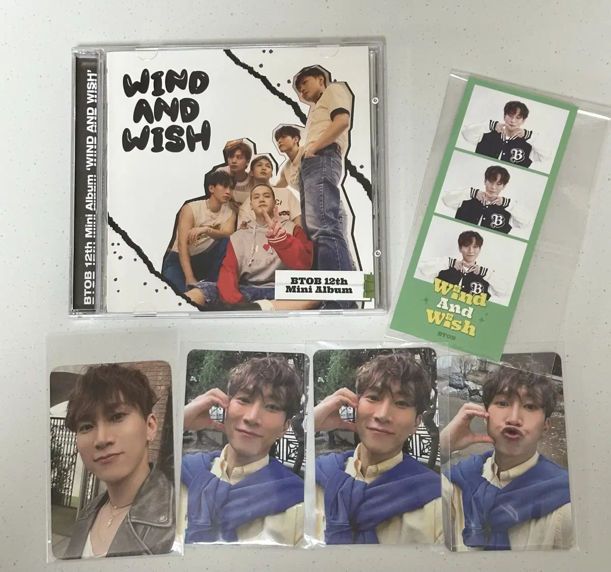 BTOB btob wind and wish jewel ver album and photocard bulk sells