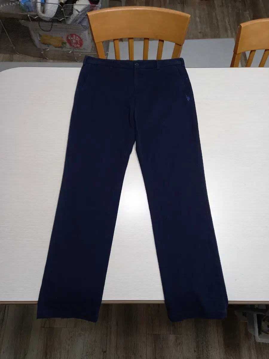 33 POLO ASSN Span Slim-Fit Chino Navy for Bom and Gaeul 33-347