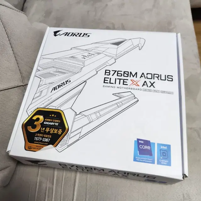 B760M AORUS Elite X AX 제이씨현