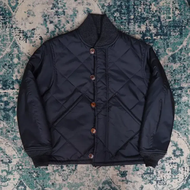 Nigel Cabourn 나이젤카본 x 저널스탠다드 퀄팅 자켓 블랙 46