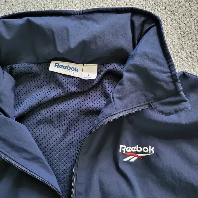 Reebok 리복 하프집업 바람막이 L(100)