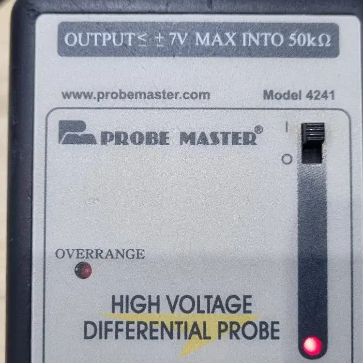 probe master 4241 디퍼런셜프로브