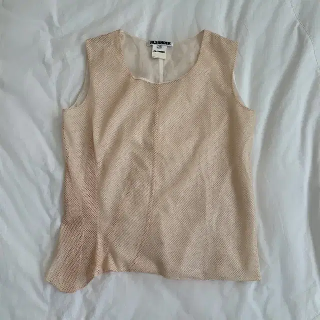 JIL SANDER sheer sleeveless