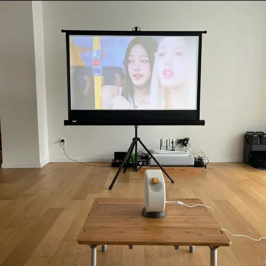 Benq GV30 프로젝터 + 60인치 스크린