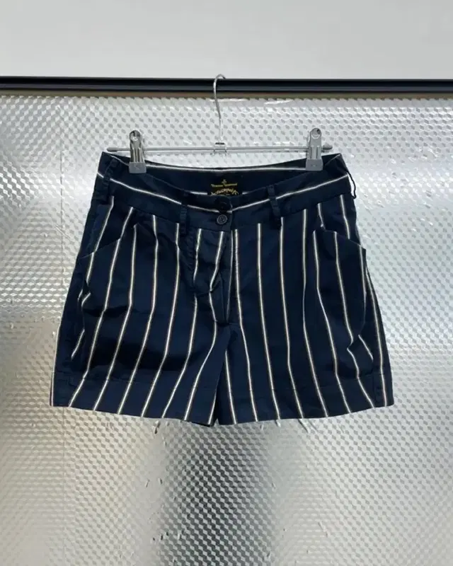 VIVIENNE WESTWOOD striped micro shorts