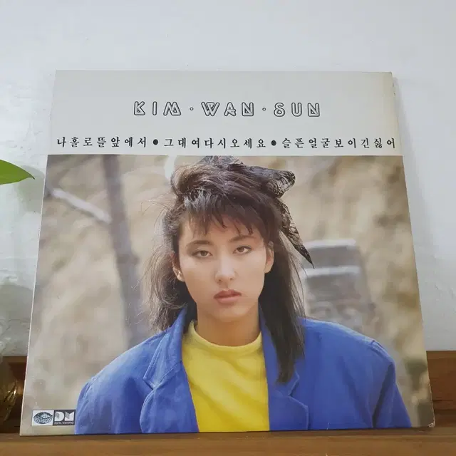 김완선2집 LP  1987  나홀로뜰앞에서