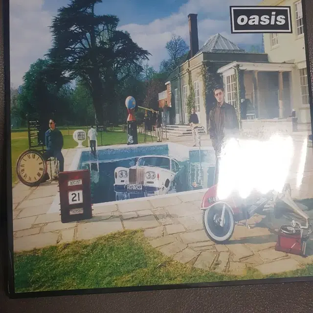 oasis be here  now 2Lp 미개봉신품