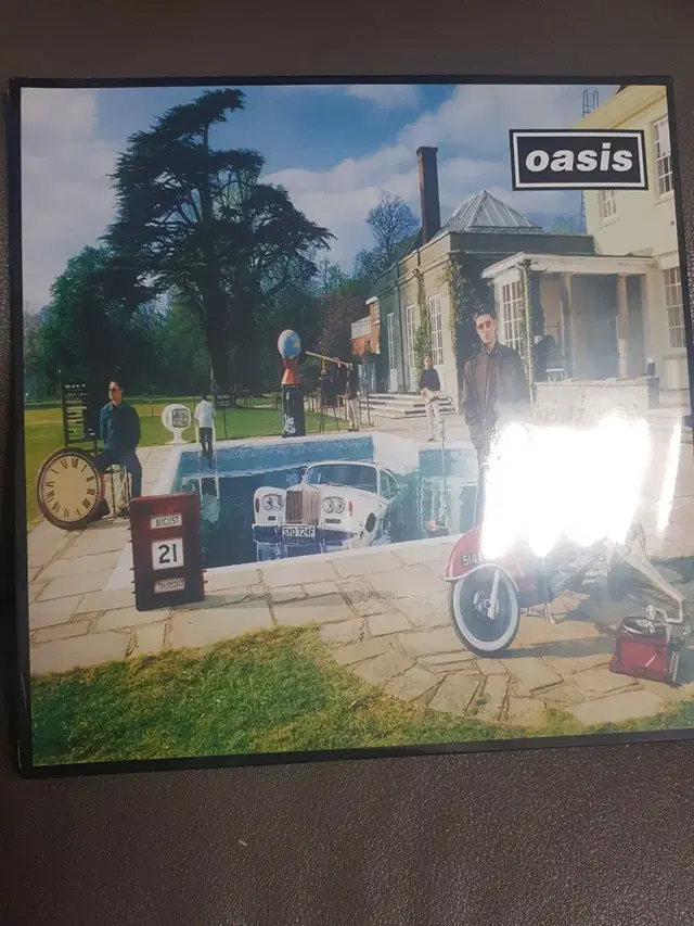 oasis be here  now 2Lp 미개봉신품