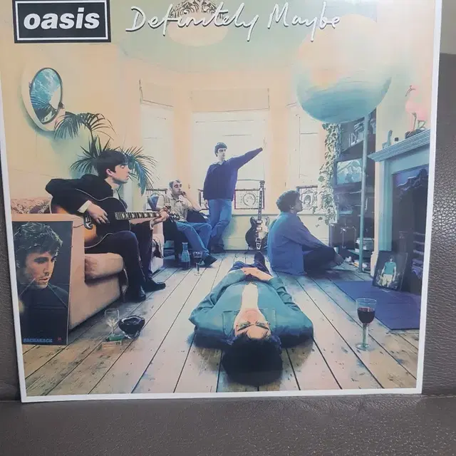 오아시스 definitely maybe 미개봉신품  LP