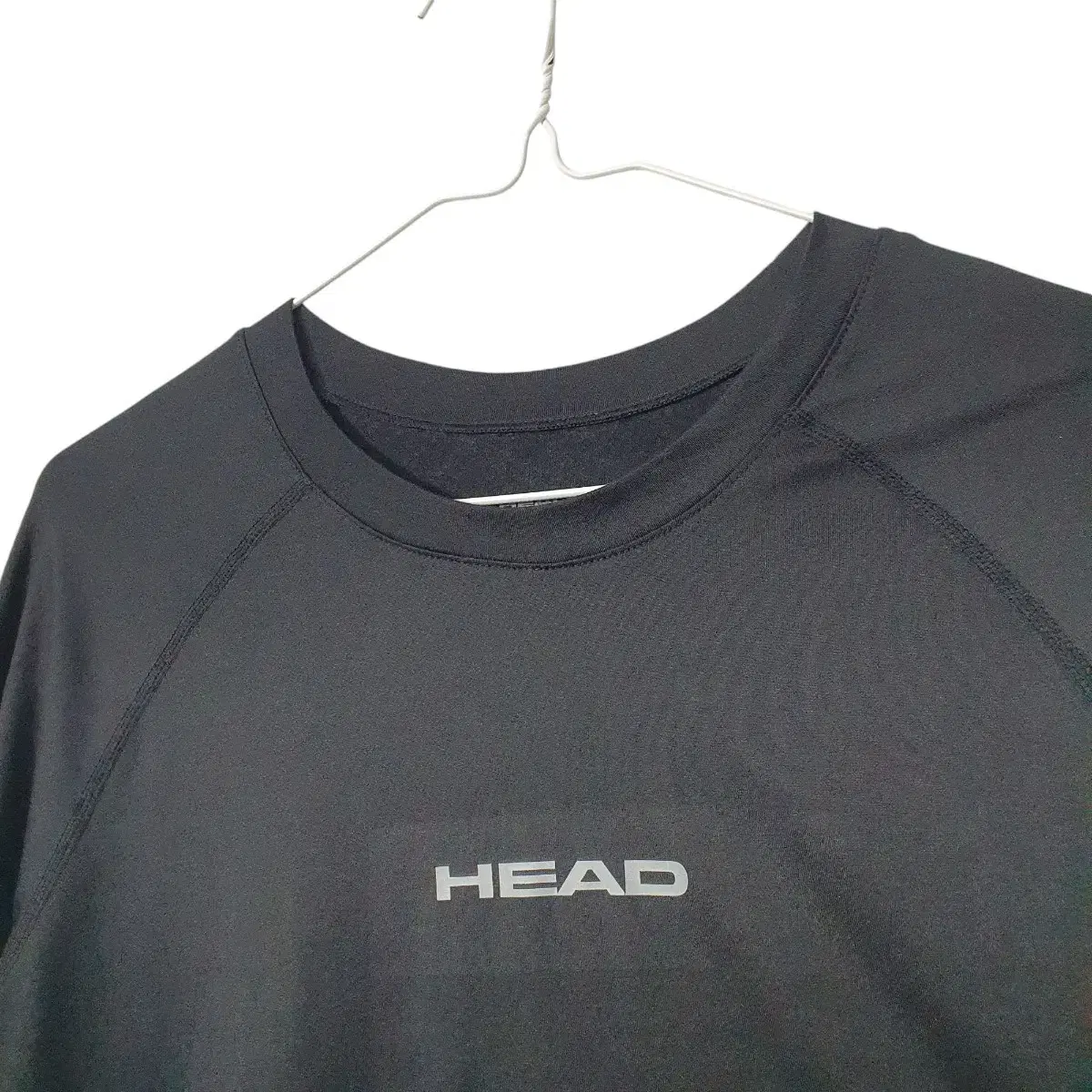 (L 100) HEAD 헤드 기능성긴팔티 블랙