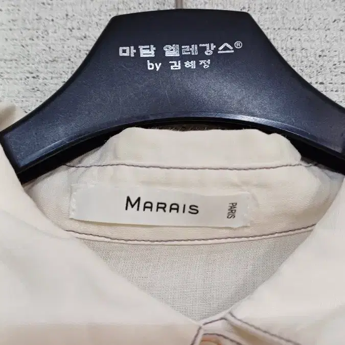 Marais 린넨 스티치 긴팔남방(프리)