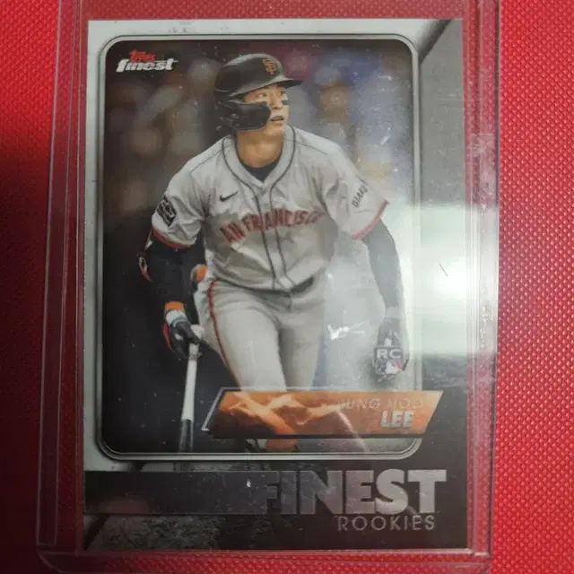 이정후 2024 Topps Finest Rookies 카드