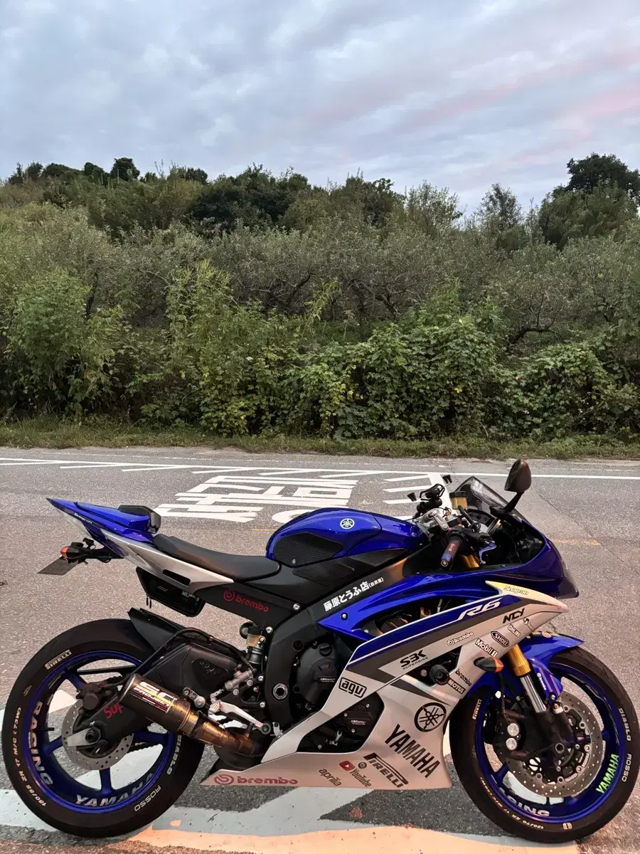 야마하 r6 15년식 풀배기 대차(s1000rr,6r,10r)