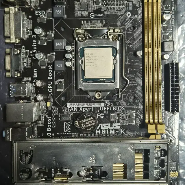 i5-4460 + ASUS H81M-K