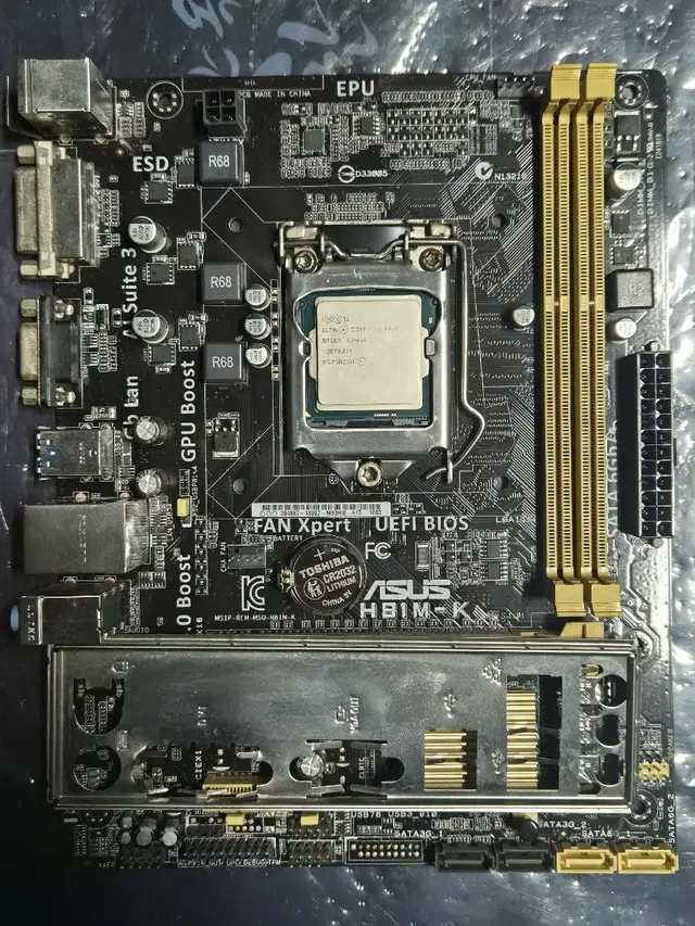 i5-4460 + ASUS H81M-K