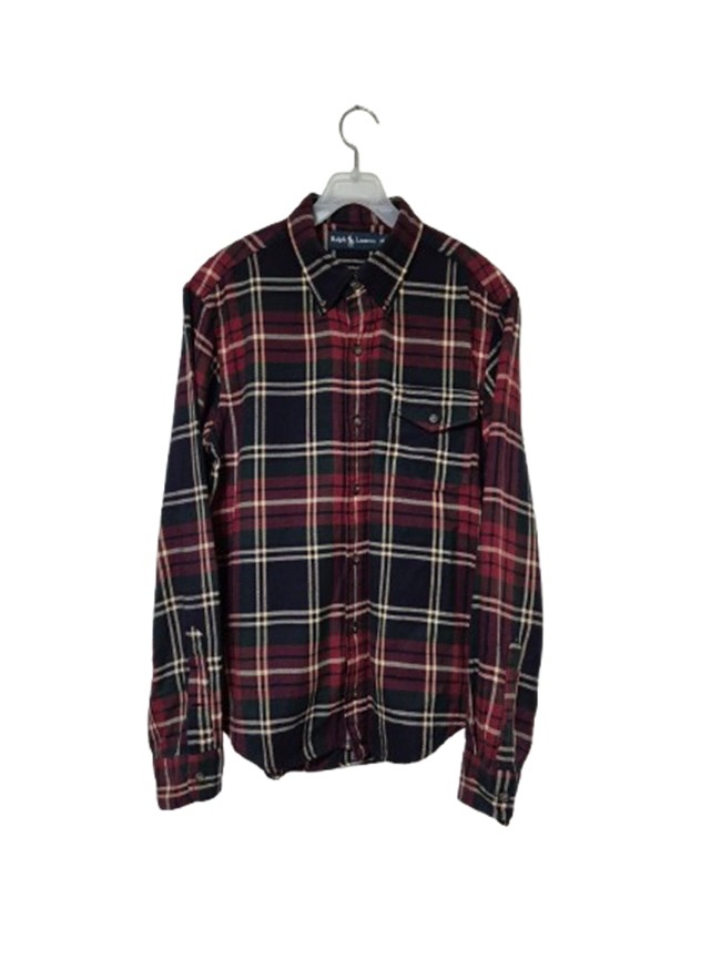 Ralph Lauren Tartan check men's long-sleeved shirt95