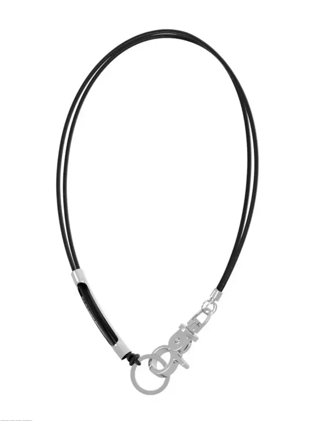 3way Sporty Necklace Black size2 (45cm)