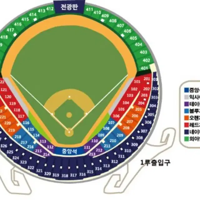 9/25(수) 한화엘지 잠실전 레드석 121블럭 5열 2연석