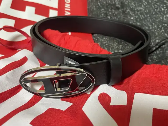 디젤 여성 벨트 OVAL D LOGO B-1SR 25 belt