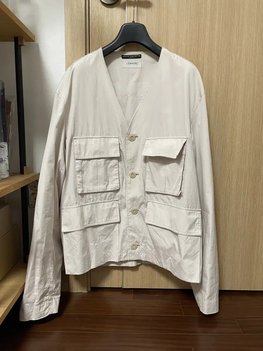 LEMAIRE Military shirt jacket, size 50