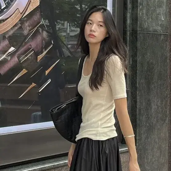 위라라 angela long skirt 스커트