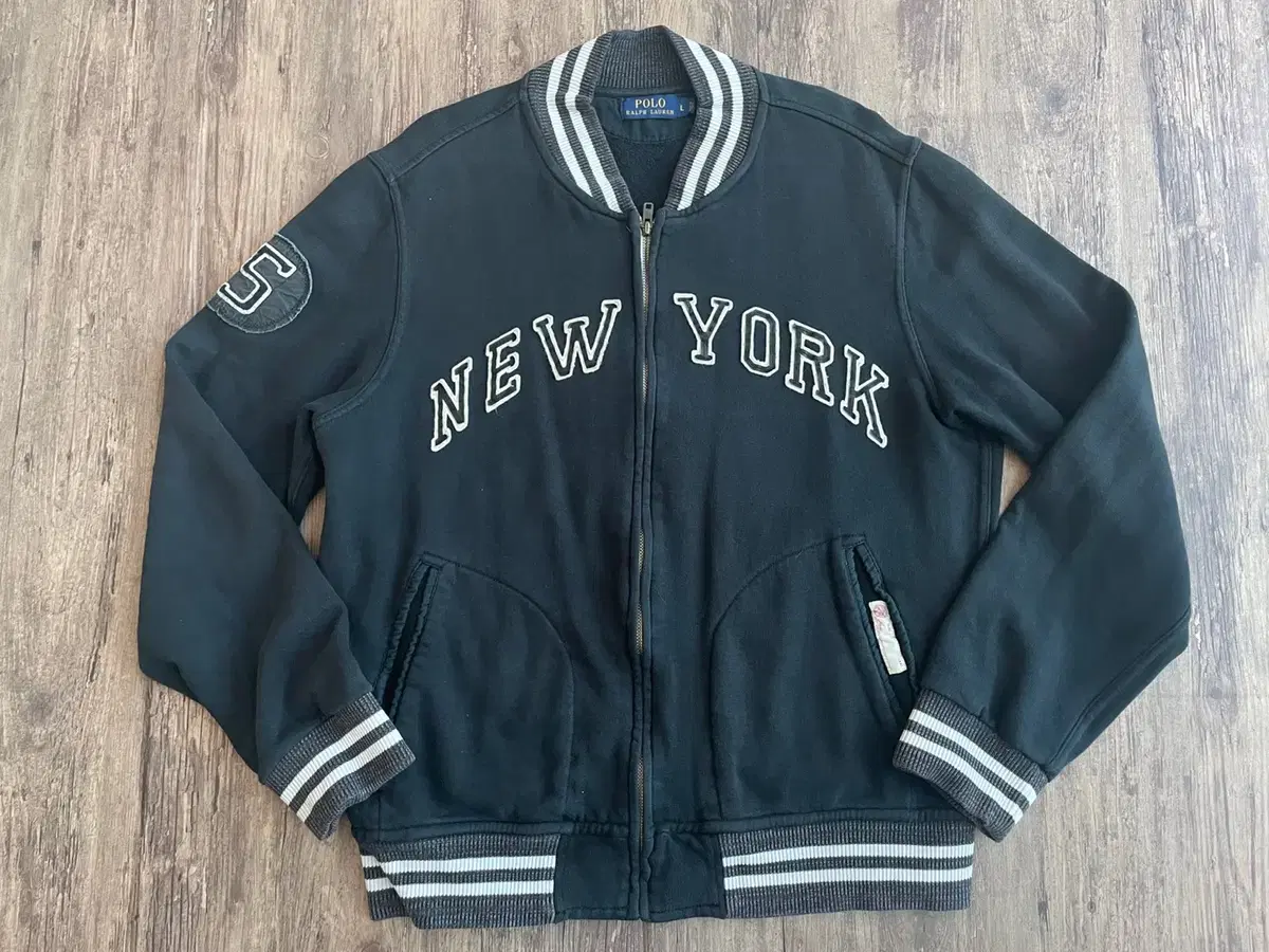 [ L ] Polo Ralph Lauren NEW YORK Varsity Jacket