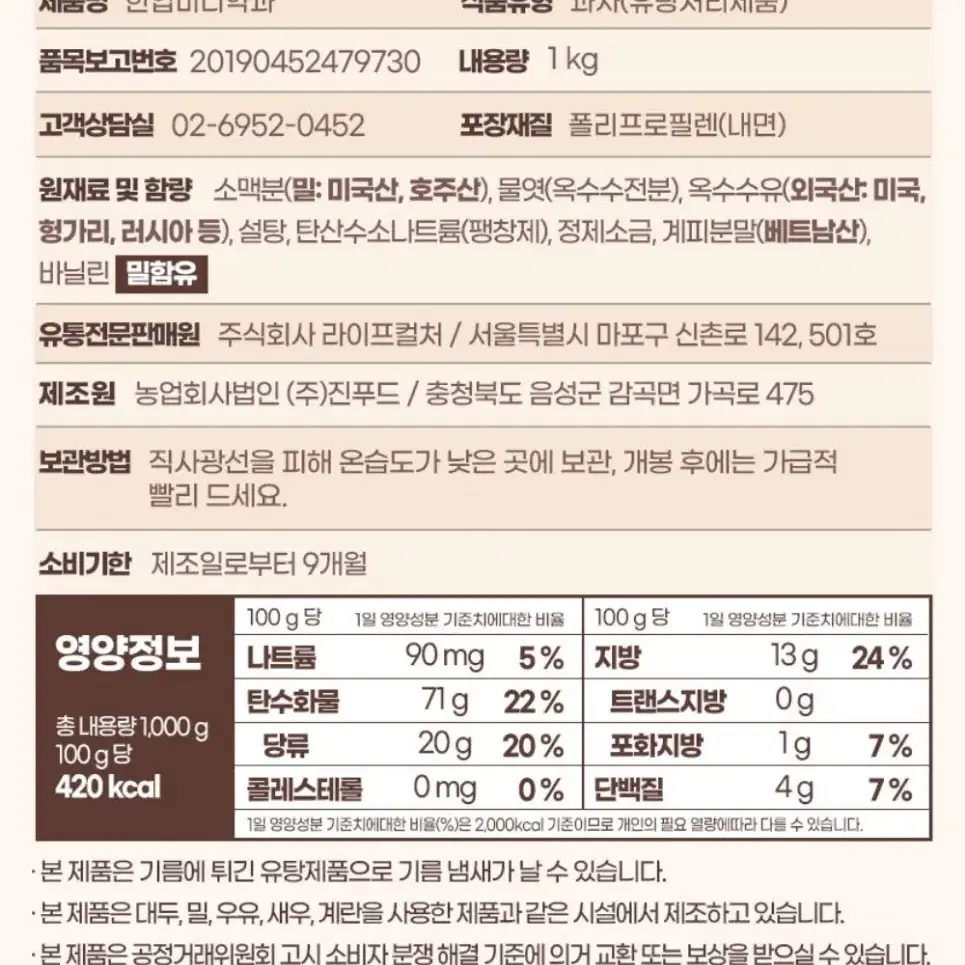 [무료배송] 꿀이구마 한입 미니 약과 1KG